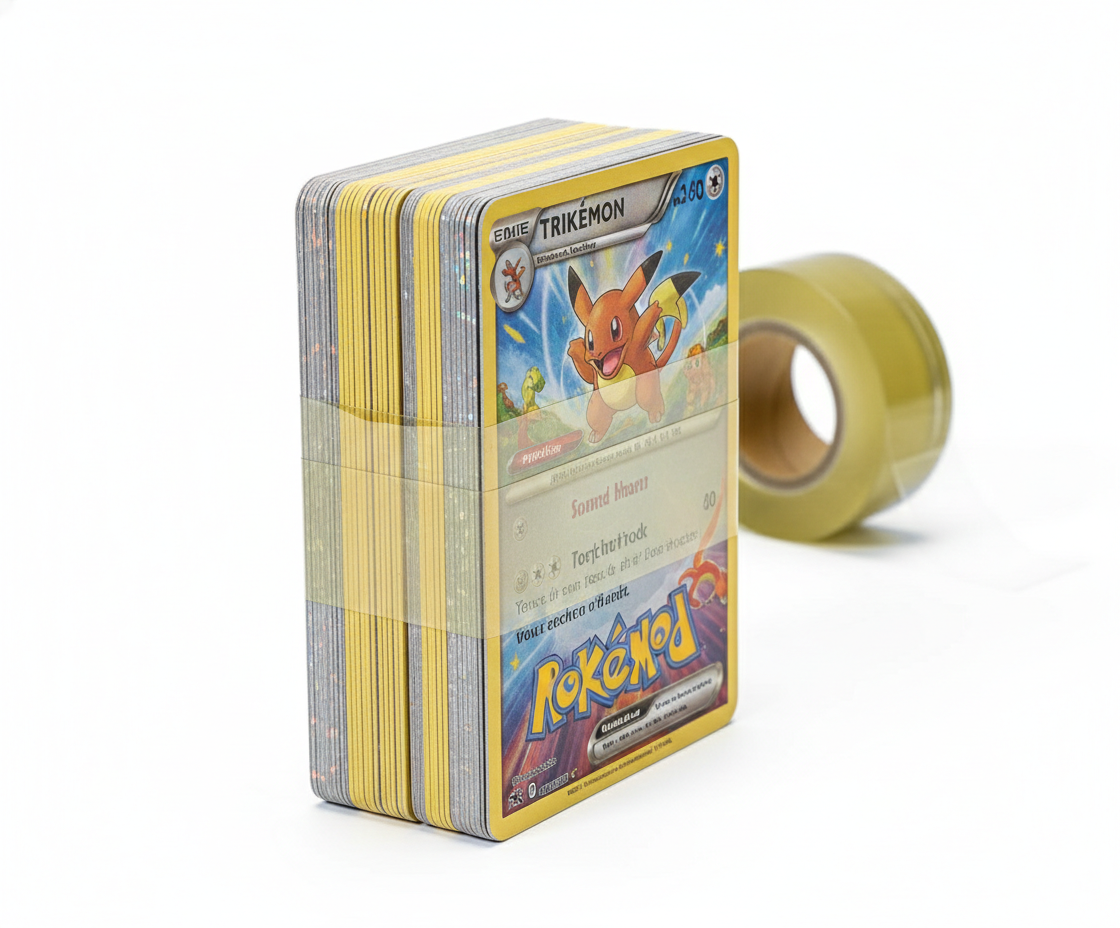 Collectors protecting cards and comics